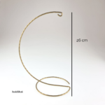 Suport metalic – auriu – 26 cm