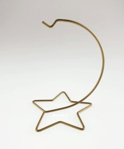 Suport metalic - auriu - 26 cm- stea