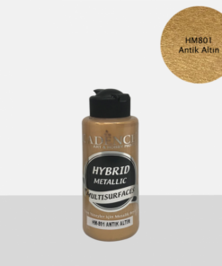 Vopsea acrilică hybrid metallic – antique gold – CADENCE – 120 ml