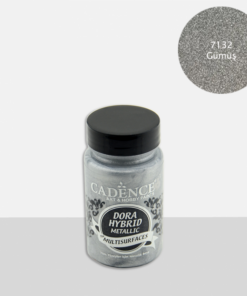 Vopsea acrilică hybrid metallic – silver – CADENCE – 90 ml