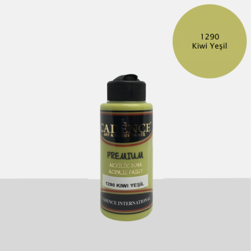 Vopsea acrilică – kiwi green – CADENCE – 120 ml 1
