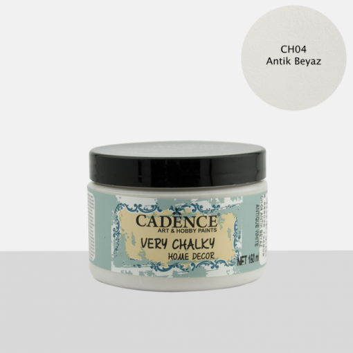 Vopsea chalky – antique white – CADENCE – 150 ml 1