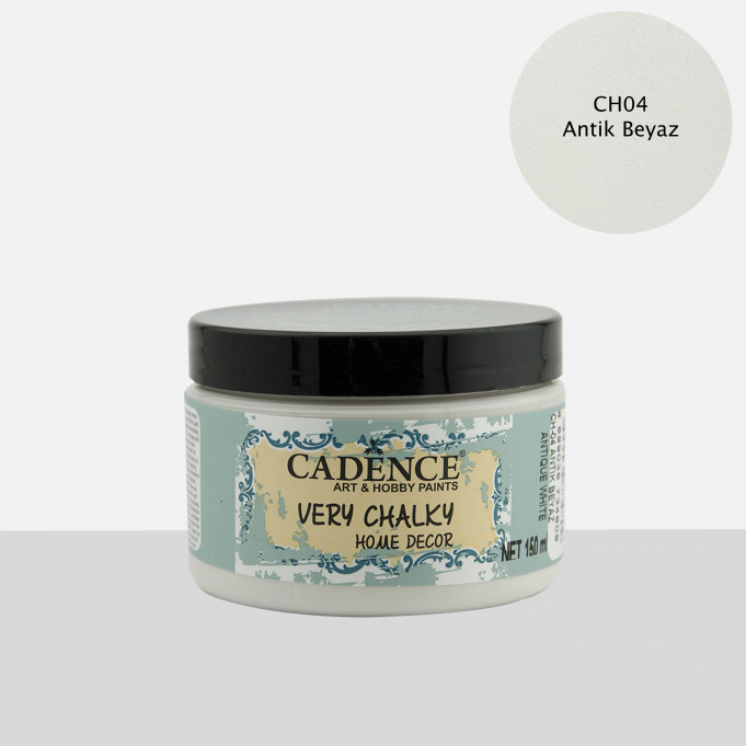 Vopsea chalky – antique white – CADENCE – 150 ml 1 Vopsea chalky – antique white – CADENCE – 150 ml