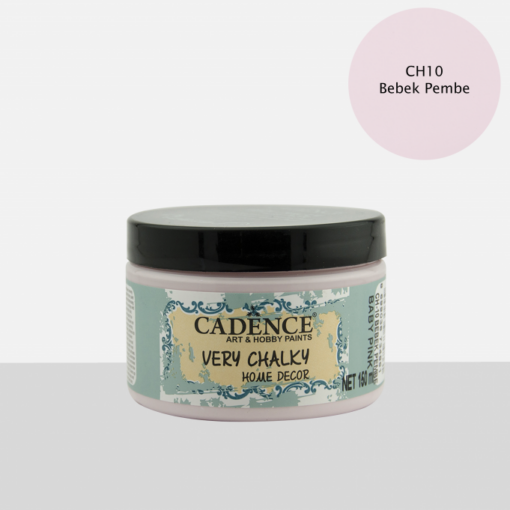 Vopsea chalky – baby pink – CADENCE – 150 ml 1