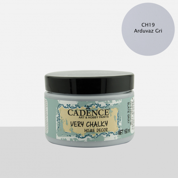 Vopsea chalky – slate gray – CADENCE – 150 ml 1 Vopsea chalky – slate gray – CADENCE – 150 ml