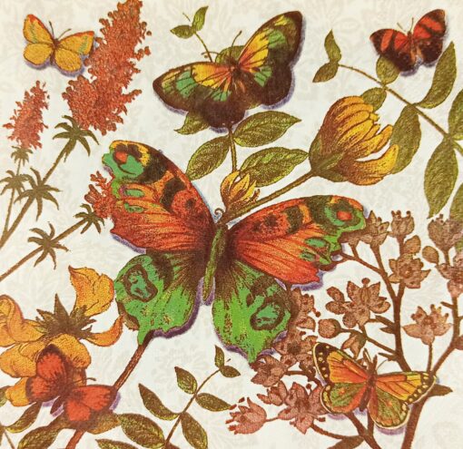 Șervețel - Butterfly Botanical - 33x33 cm 1