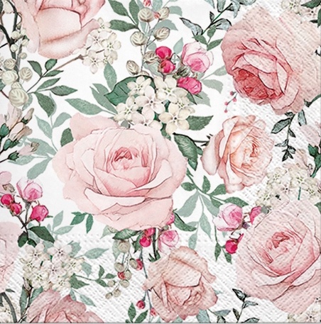 Șervețel decoupage – Gorgeous roses – 33×33 cm 1 Șervețel decoupage – Gorgeous roses – 33×33 cm
