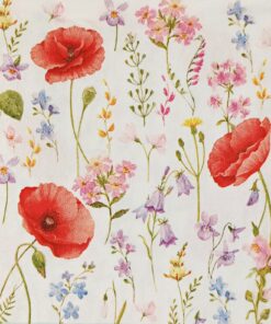 Șervețel decoupage – Les Coquelicots – 33×33 cm