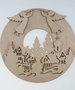 Decorațiune Crăciun - coroniță - 30 cm