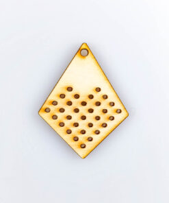 Decorațiune - bază - romb -  5.5x4 cm