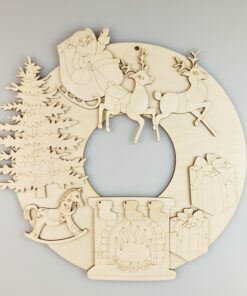 Decorațiune - coroniță Crăciun - diametru 30 cm