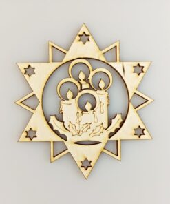 Decorațiune glob - Crăciun - 11 cm