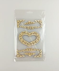 Elemente decorative - Inimioară - 9 forme