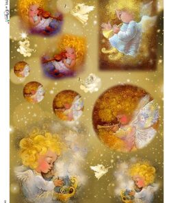 Hârtie de orez – Angels – A4