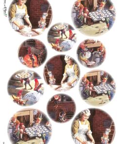 Hârtie de orez – Christmas Cookies 2 – A4