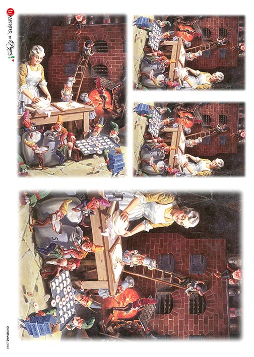 Hârtie de orez – Christmas Cookies – A4 1 Hârtie de orez – Christmas Cookies – A4