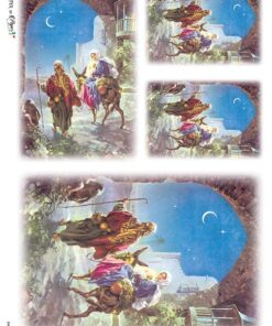 Hârtie de orez – Joseph and Mary – A4