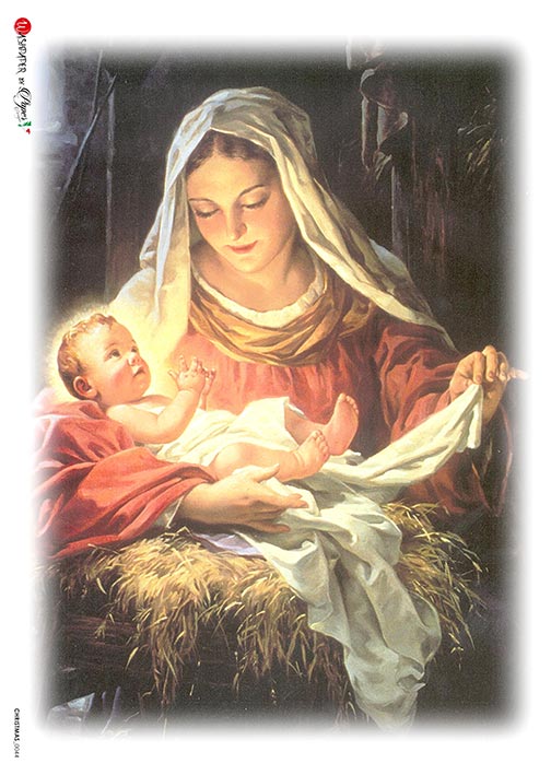 Hârtie de orez – Mother and Child – A4 1 Hârtie de orez – Mother and Child – A4