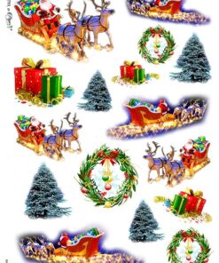 Hârtie de orez – Silent Night – A4