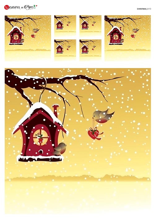 Hârtie de orez – Sweet Home – A4 1 Hârtie de orez – Sweet Home – A4