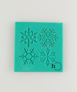 Matriță silicon -  Set of Snowflakes - 7x7 cm