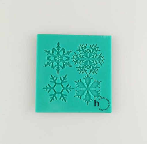 Matriță silicon - Set of Snowflakes - 7x7 cm 1