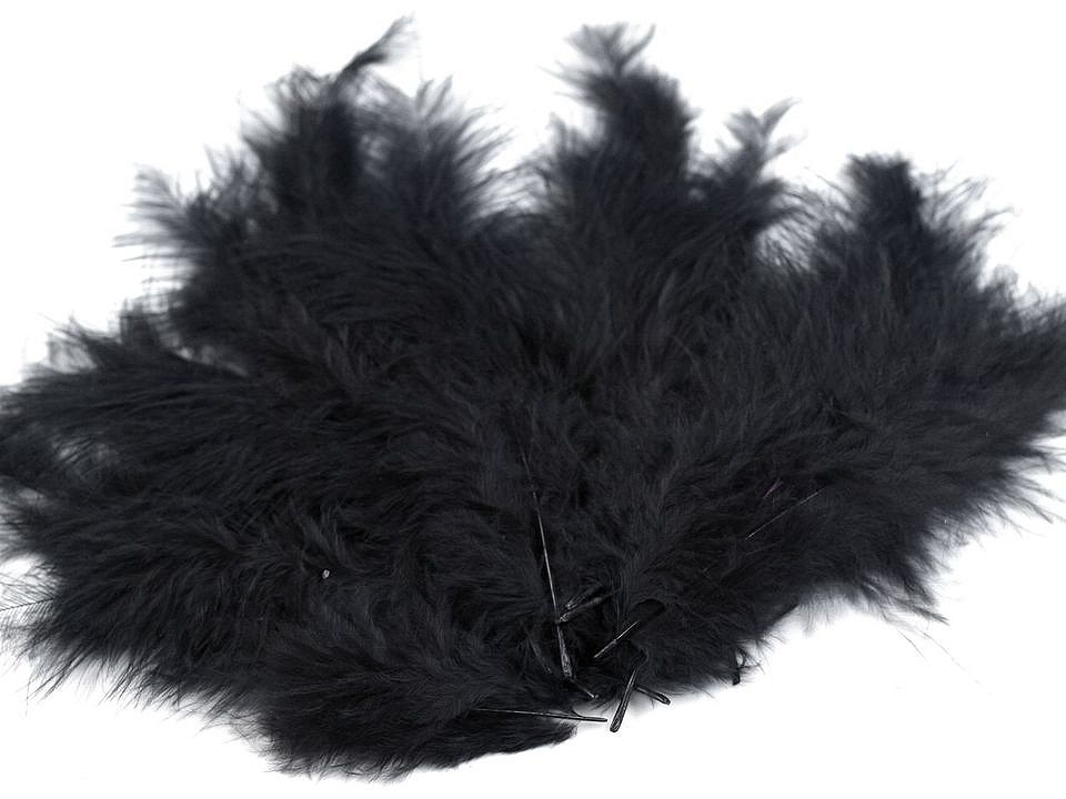 Pene decorative struț - 9-16 cm - negru 1 Pene decorative struț - 9-16 cm - negru