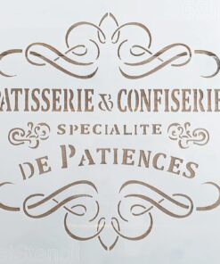Șablon – Patisserie – 30×30 cm