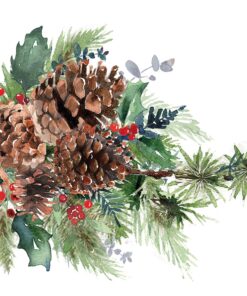 Șervețel decoupage – Winter Pine –25x25 cm