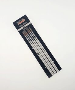 Set 6 pensule liner - 0 - Pentart