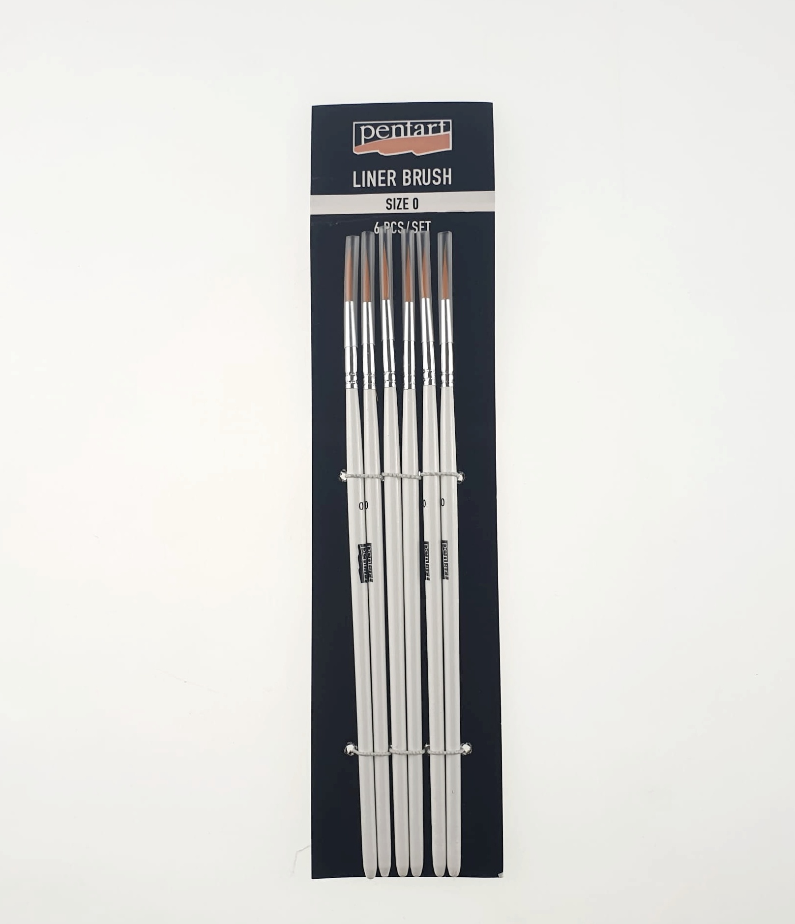 Set 6 pensule liner - 0 - Pentart 3 Set 6 pensule liner - 0 - Pentart - imagine 3