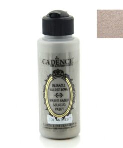 Vopsea acrilică aurire - anthracite silver - CADENCE - 120 ml