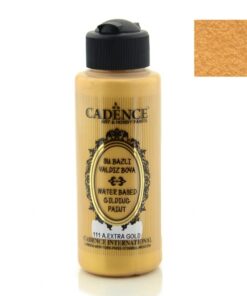 Vopsea acrilică aurire - extra gold - CADENCE - 120 ml