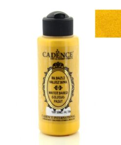 Vopsea acrilică aurire - glitter gold - CADENCE - 120 ml