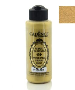 Vopsea acrilică aurire - green gold - CADENCE - 120 ml
