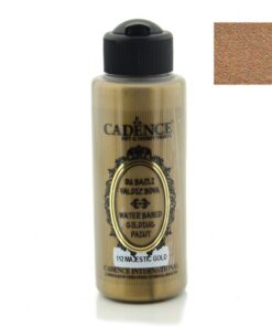 Vopsea acrilică aurire - majestic gold - CADENCE - 120 ml