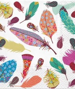 Șervețel - Delicate Feathers- 33x33 cm