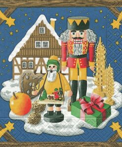 Șervețel - Weihnachtslandl - 33x33 cm