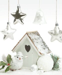 Șervețel - White X-Mas Decor - 33x33 cm