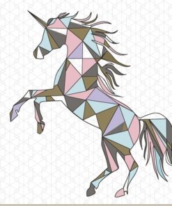 Șervețel decorativ - Graphic Wild Unicorn - 33x33 cm