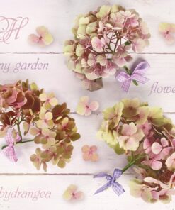 Șervețel decorativ - Hydrangea Flowers - 33x33 cm