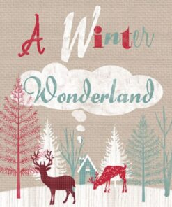 Șervețel decoupage- Wonderland – 33×33 cm
