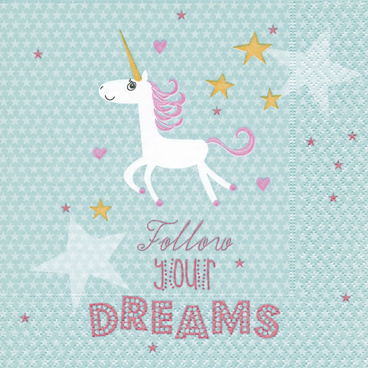 Șervețel – Follow Your Dreams– 33×33 cm 1 Șervețel – Follow Your Dreams– 33×33 cm