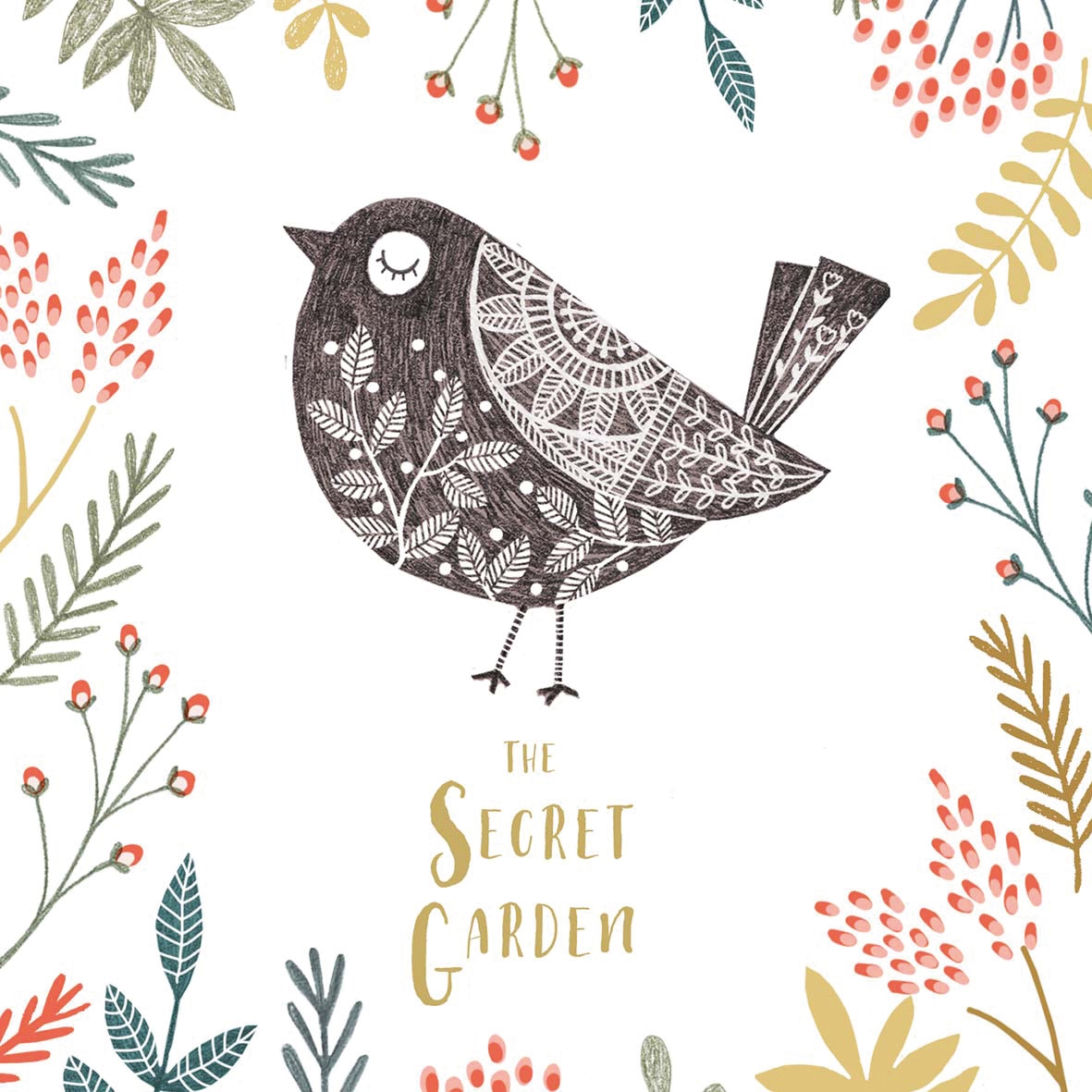 Șervețel – Secret Garden – 33×33 cm 1 Șervețel – Secret Garden – 33×33 cm