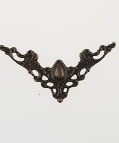 Colțar metalic decorativ – 4x4x0,1 cm