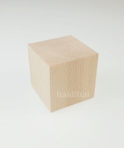 Cub din lemn - 5.5x5.5 cm