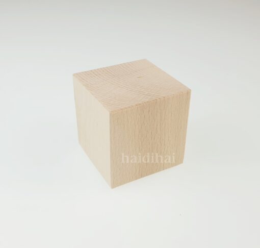 Cub din lemn - 5.5x5.5 cm 1