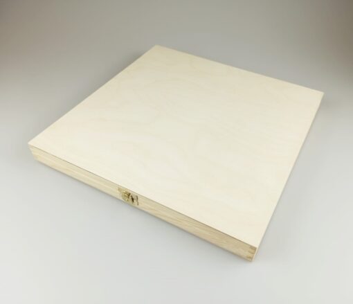 Cutie mare din lemn - documente - 35x35 cm 1