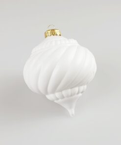 Glob spirala - decorațiune Crăciun - 10 cm