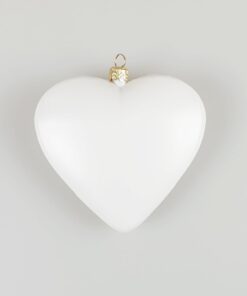 Inimioară - decorațiune Crăciun - 9 cm